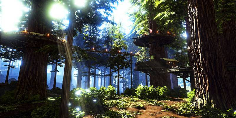 Ark Survival Evolved 10 Picturesque Spots To Build Your Base In The Island