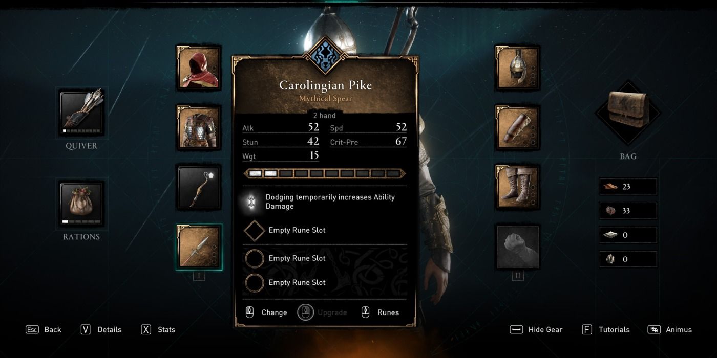 Carolingian Pike in Assassin's Creed Valhalla
