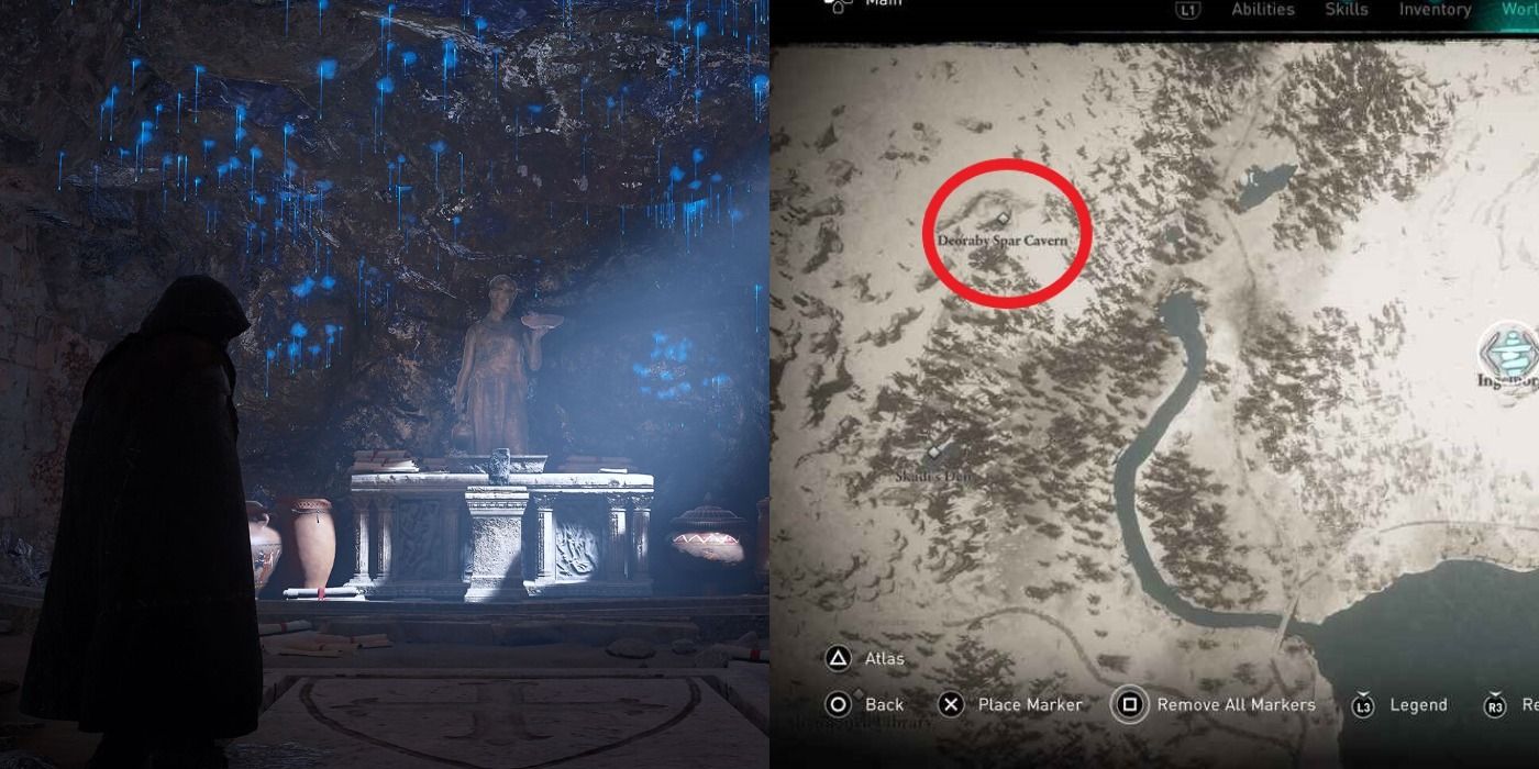 Deoraby Spar Cavern in Assassin's Creed Valhalla