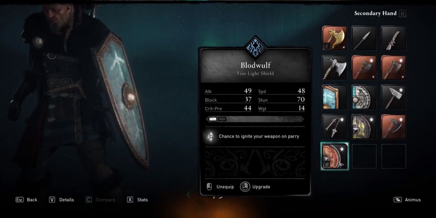 Bloodwulf Shield in Assassin's Creed Valhalla