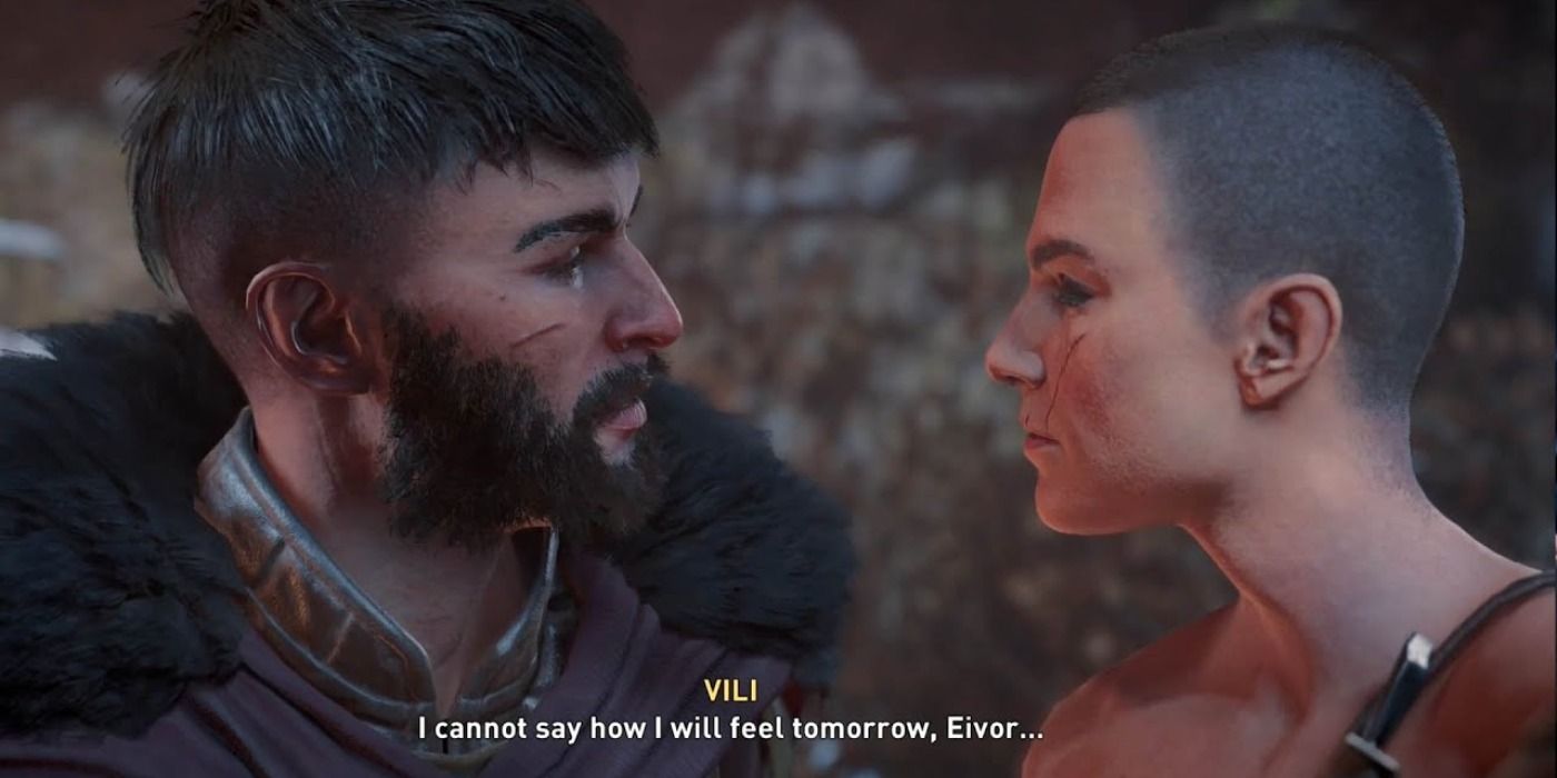 A romantic encounter with Vili In Assassin's Creed Vallhalla