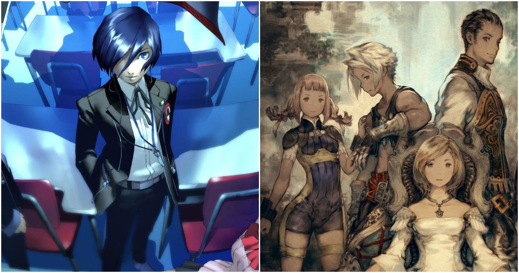 persona 3 and final fantasy xii