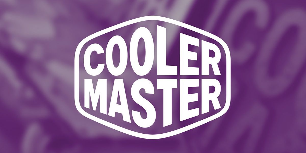 Cooler Master logo in a purple background