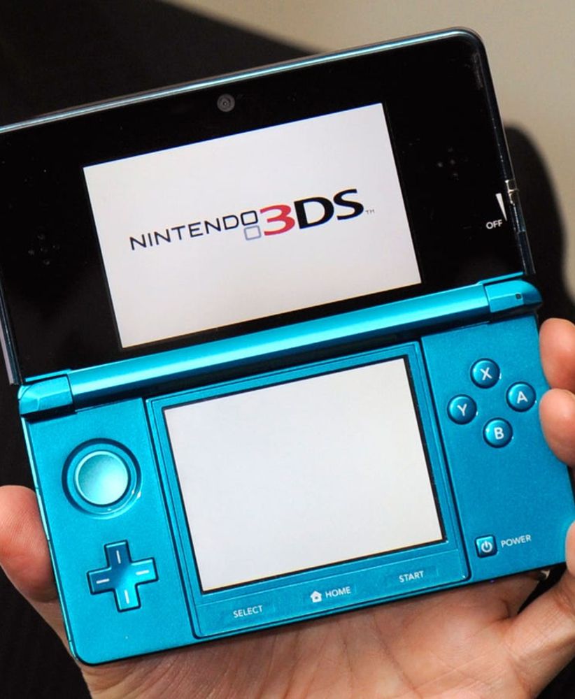 A picture of a Nintendo 3DS