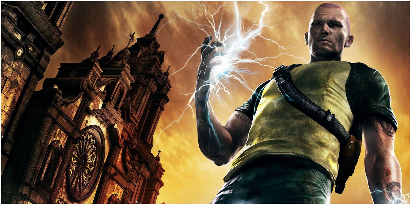 Infamous 2 promo art