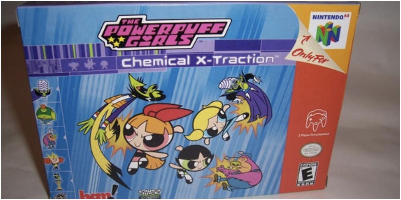 The Powerpuff Girls Chemical X-Traction box art