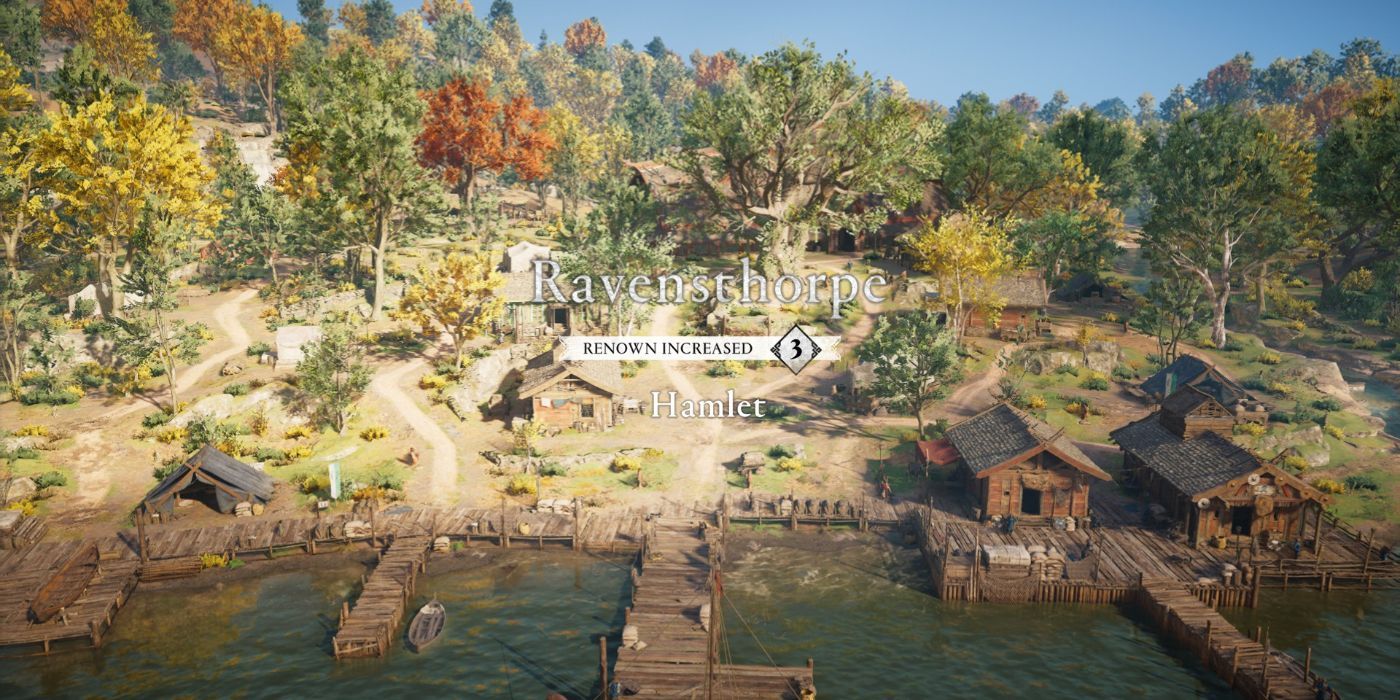 Ravensthorpe after increasing its settlement level in AC: Valhalla