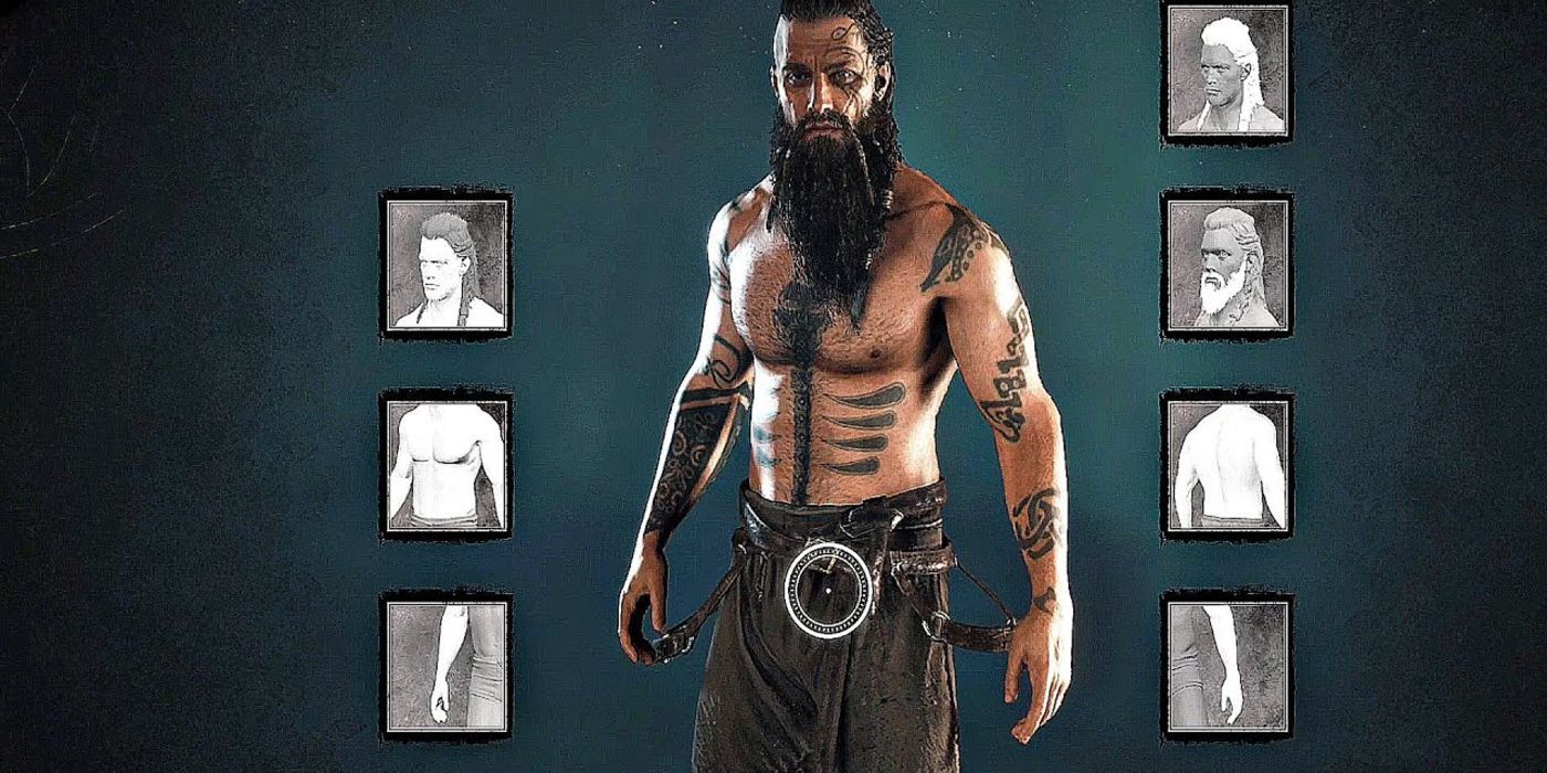 Character customization in AC: Valhalla