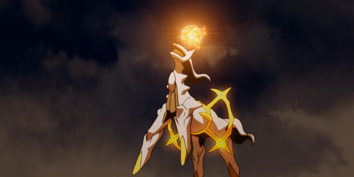 Arceus Using Judgment, Pokemon Anime