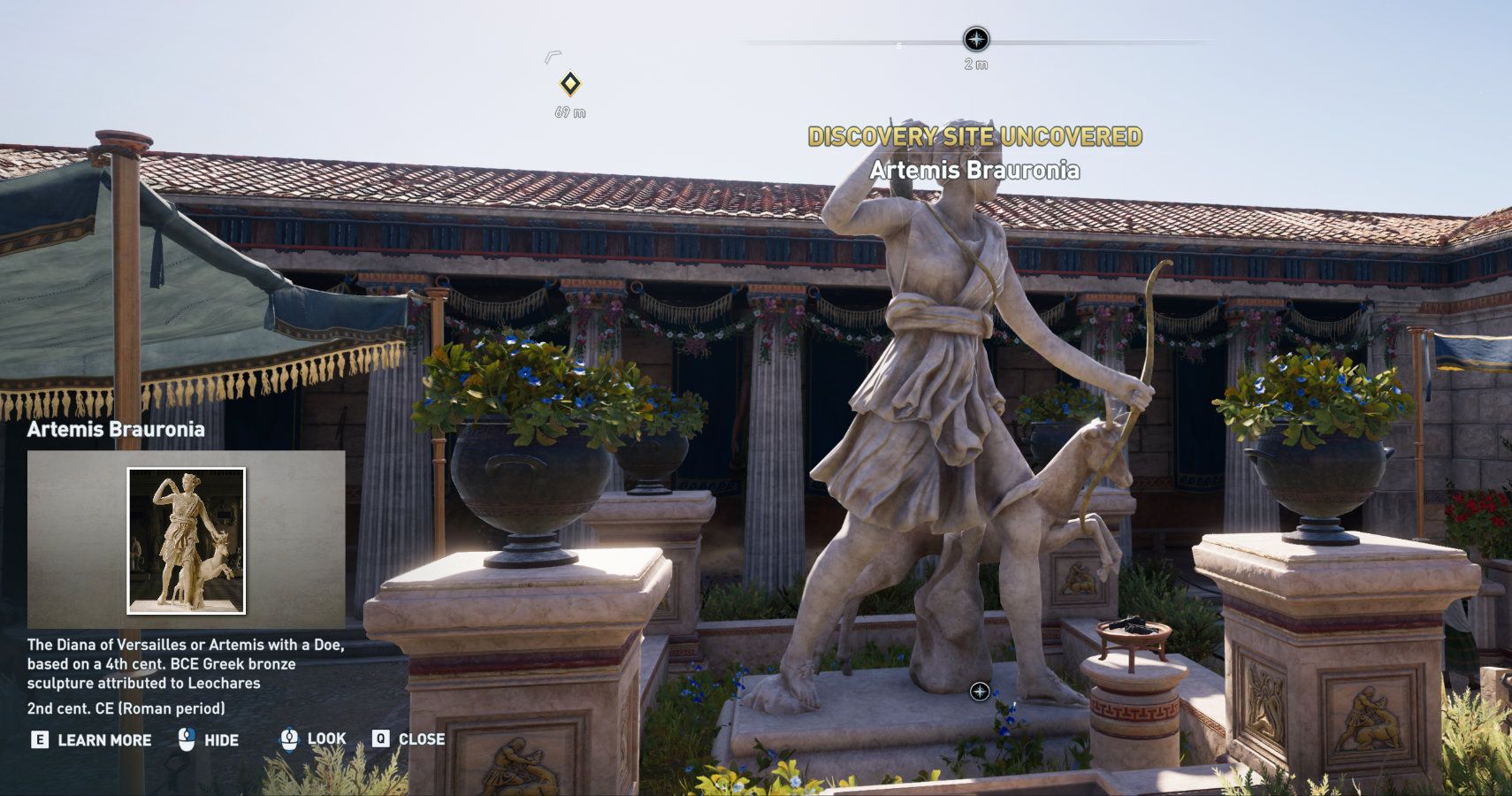 The Artemis Brauronia in Assassins creed odyssey