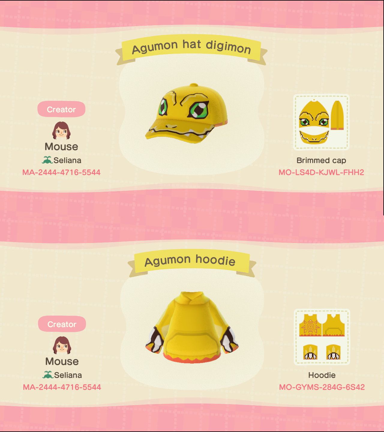 Digimon Design Codes In Animal Crossing New Horizons