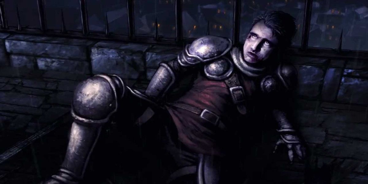 A screenshot of the opening cinematic from Baldur's Gate: Enhanced Edition