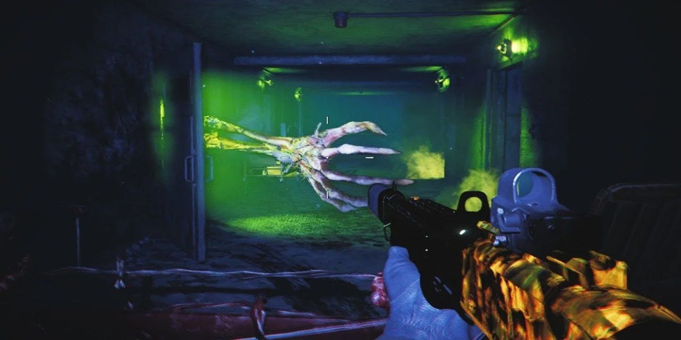 Call Of Duty Black Ops Cold War: Triggering The Giant Skeleton Arm In The Dark Aether