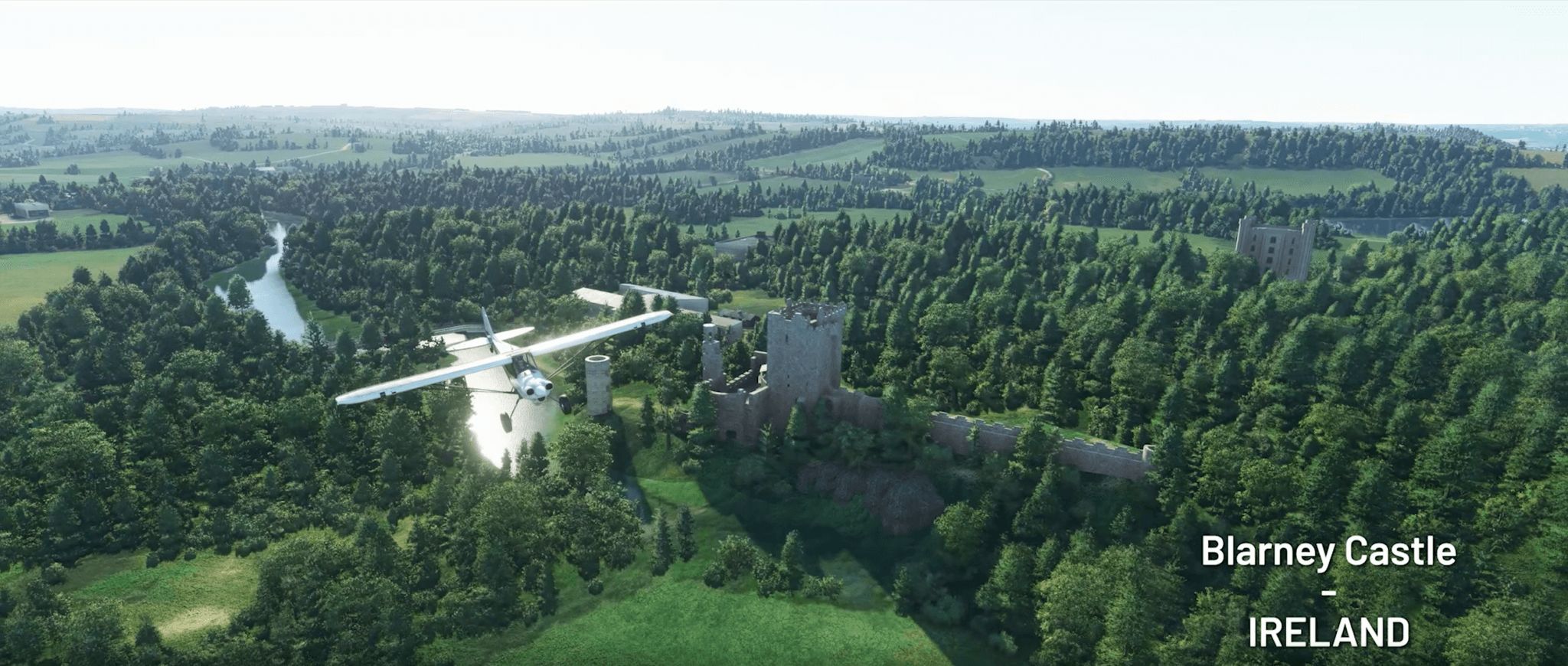 Ireland's Blarney Castle added to Microsoft Flight Simulator