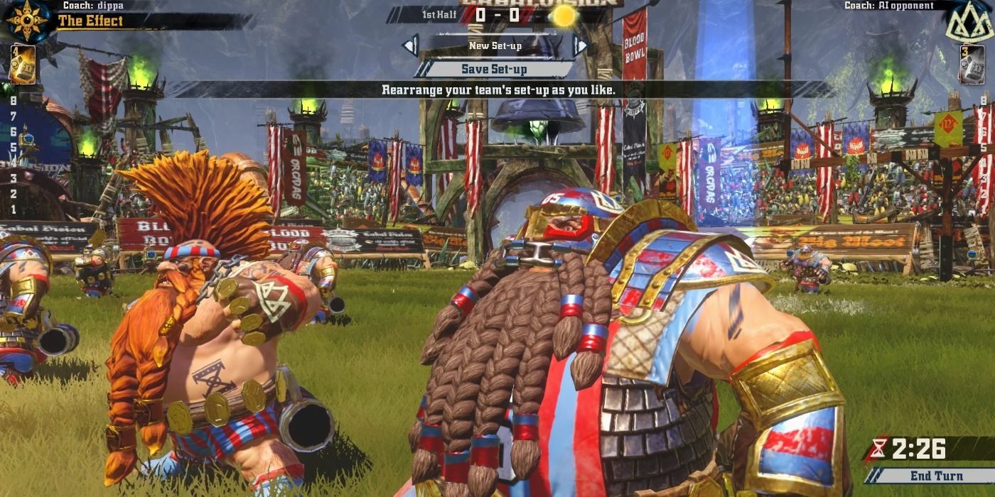 image of gameplay from Blood Bowl