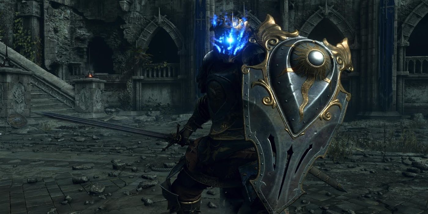 Blue Eye Knight Set from Demon's Souls