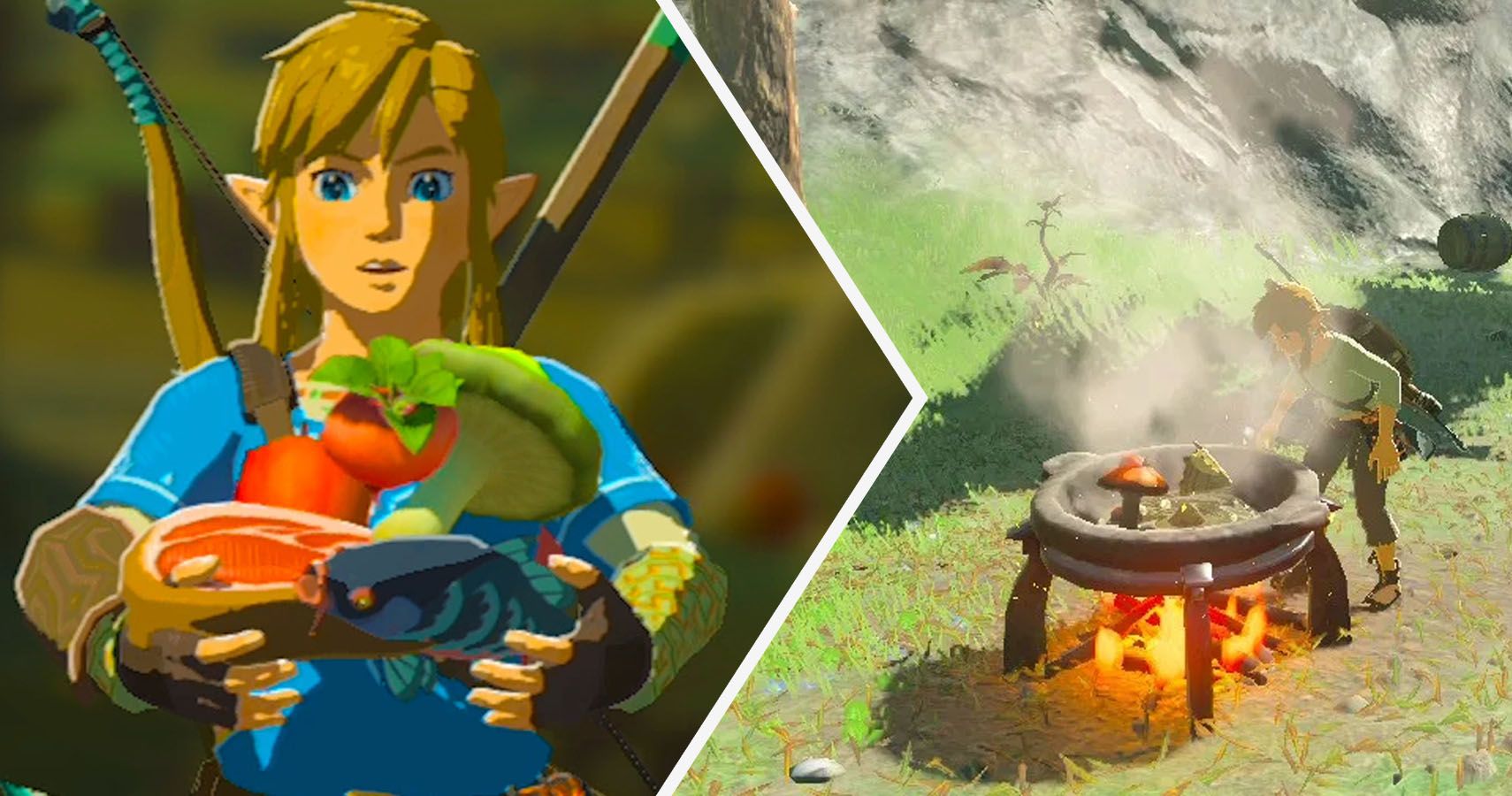 Top Ten Best Meal Recipes in The Legend of Zelda: Breath of th