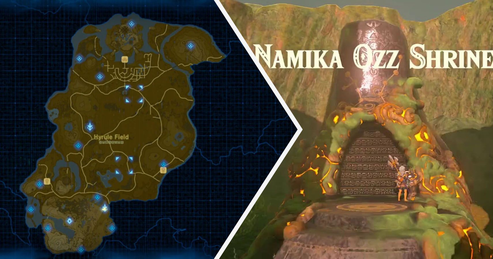 Zelda Breath of the Wild 120 shrines locations (map link in description) 