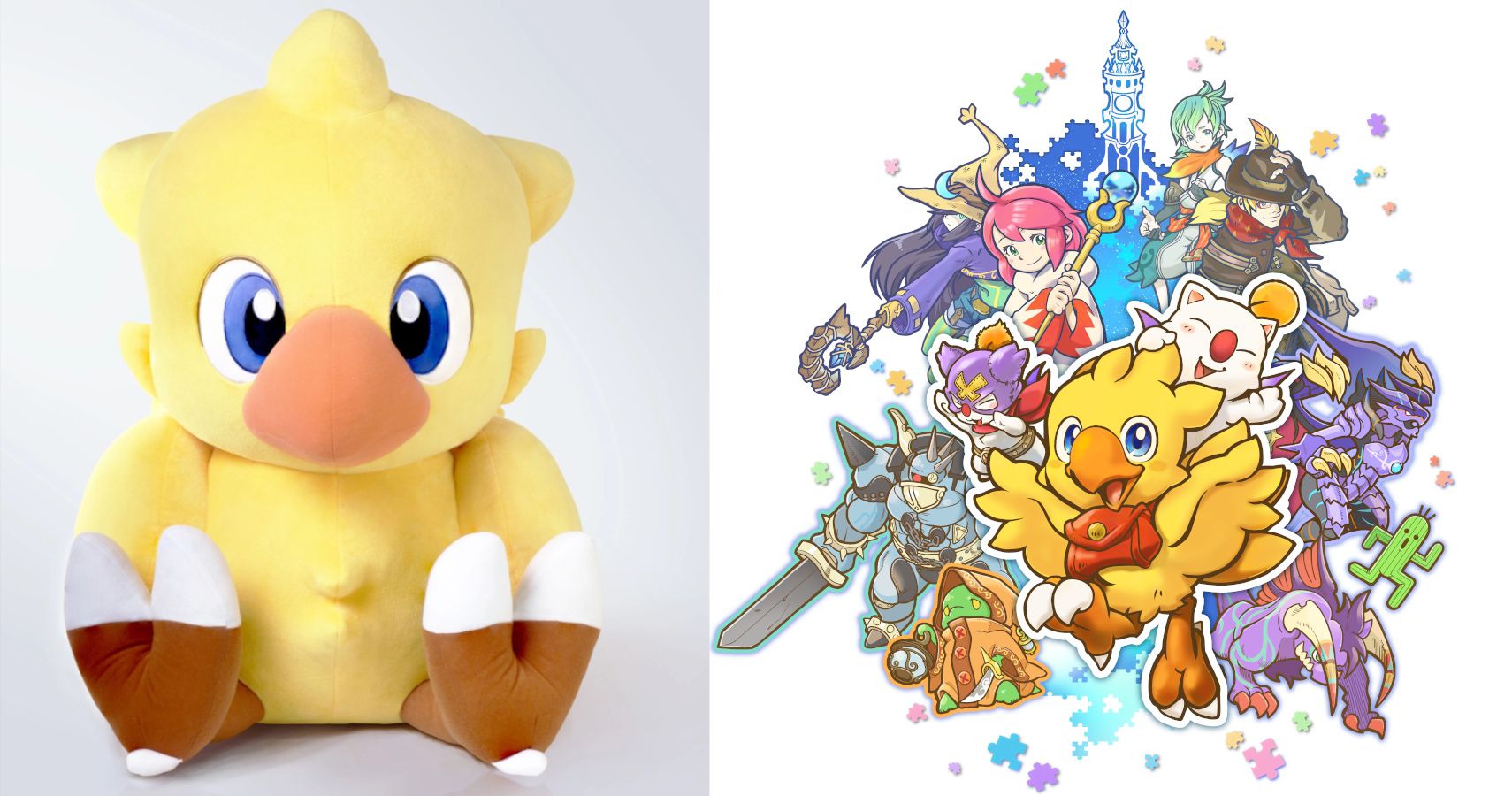This Jumbo Chocobo Plush Will Give Any Final Fantasy Fan Comfort