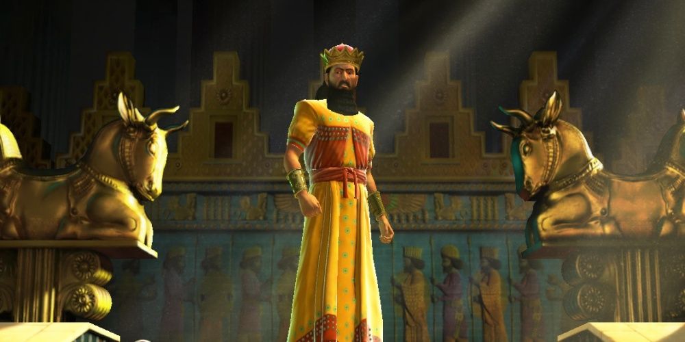 Civilization 5 Darius I The Persian Leader