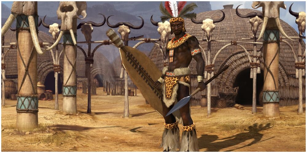 Civilization V Meeting Shaka Of The Zulu
