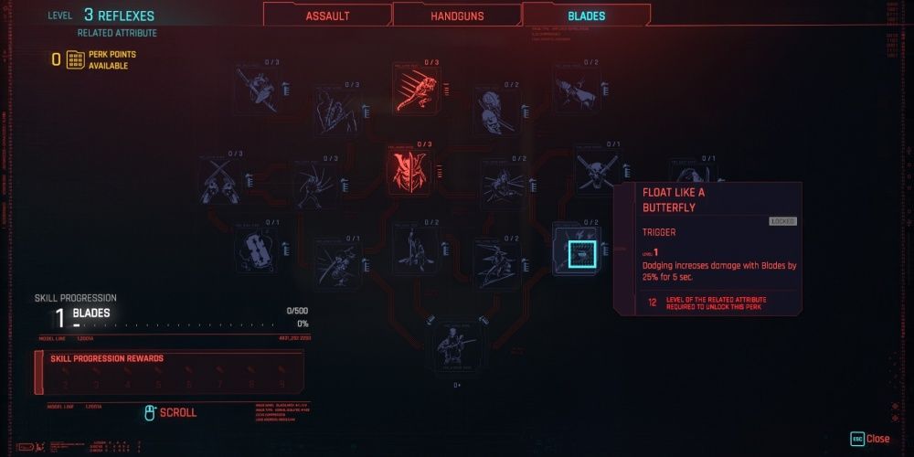 Cyberpunk 2077 The 10 Best Skills To Get In Blades