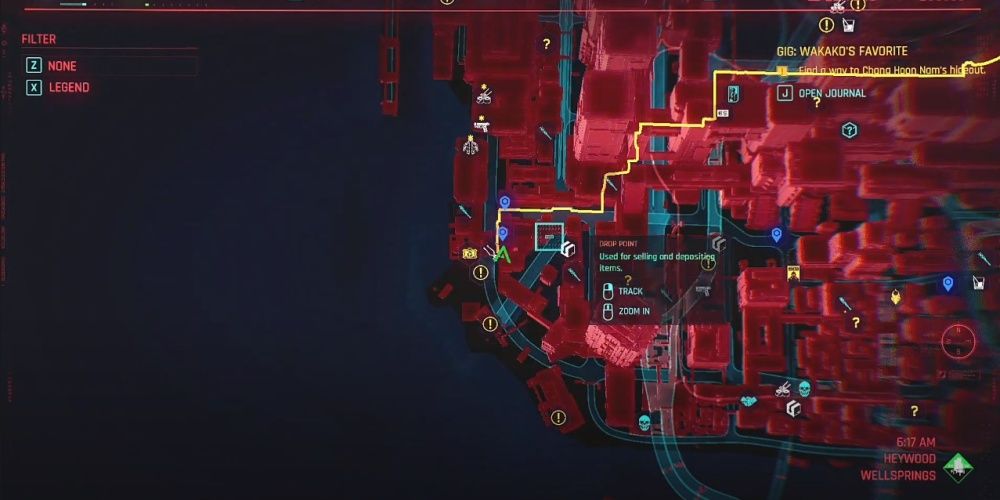 Cyberpunk 2077 Wellsprings Heywood Ripperdoc Location