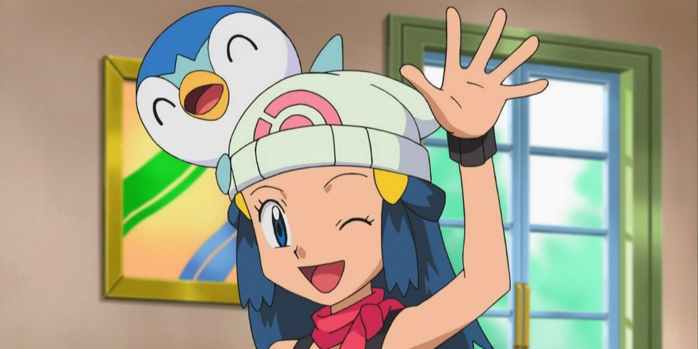 Dawn Hi Winking And Piplup