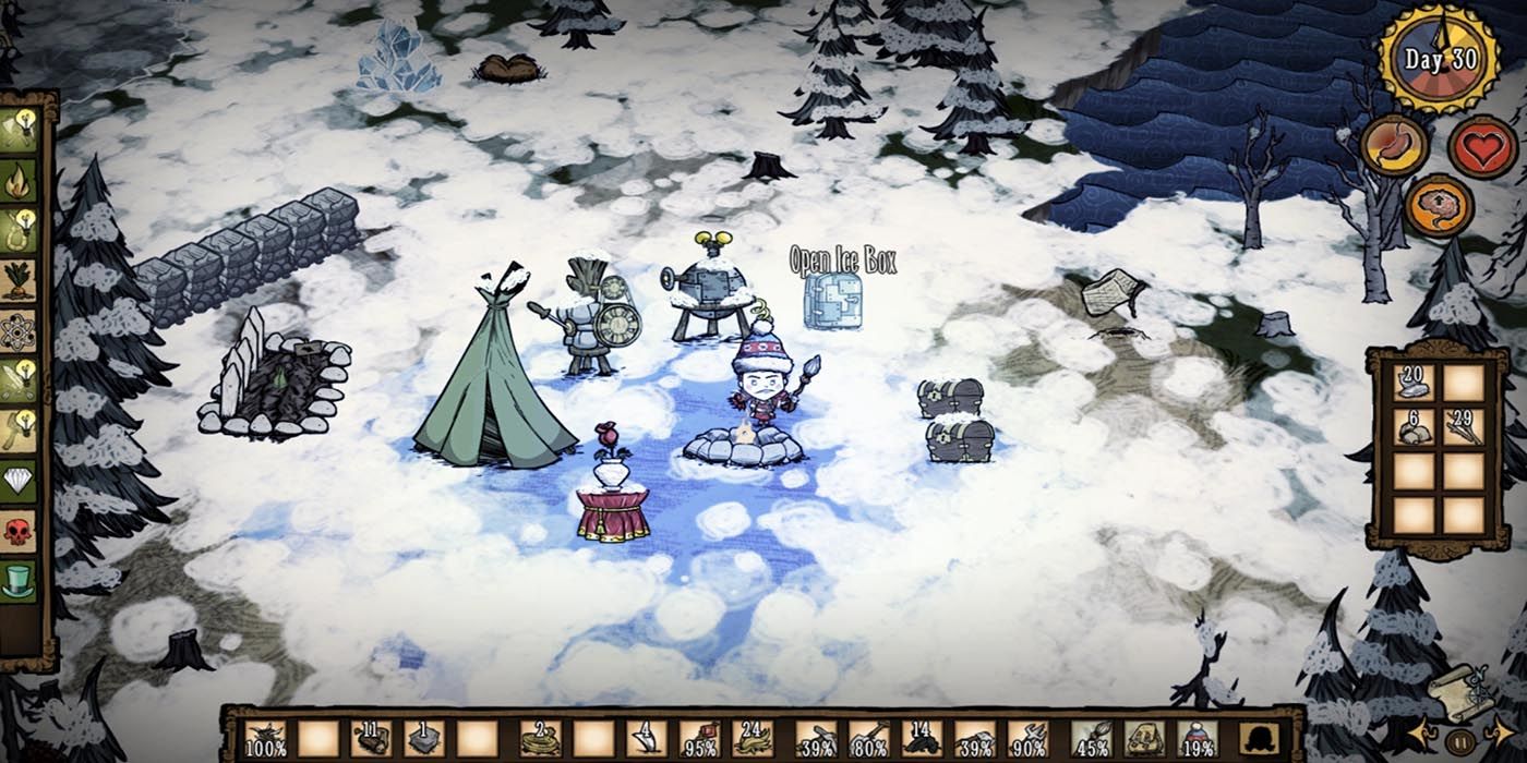 Surviving the winter in Don't Starve Together