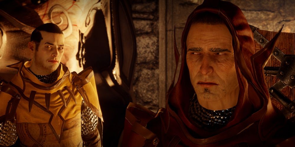 Alexius and Felix in Dragon Age Inquisition's In Hushed Whispers main quest