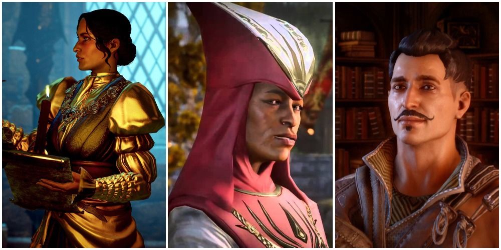 Dragon Age Inquisition Josephine, Mother Giselle and Dorian Collage