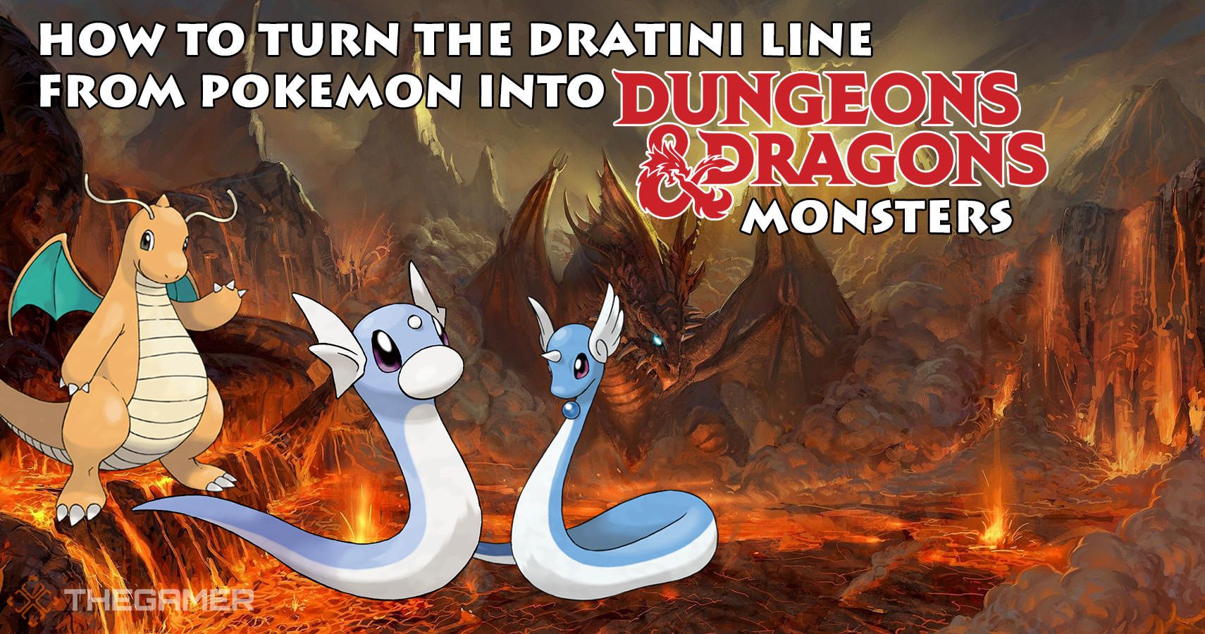 To The Dratini Line From Pokemon D&D Monsters