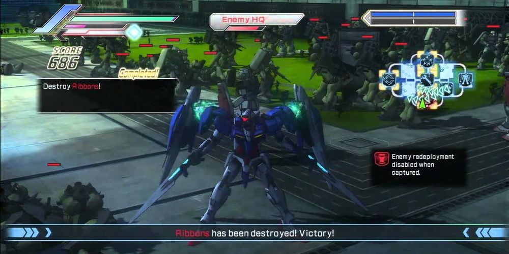 Combat in Dynasty Warriors Gundam 3