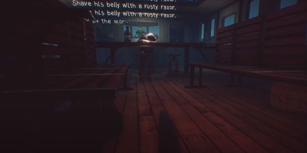 Singing Sailor in What Remains of Edith Finch