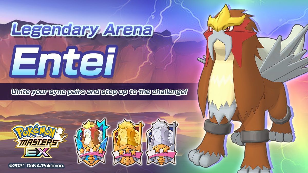 Entei Pokemon Masters EX Event