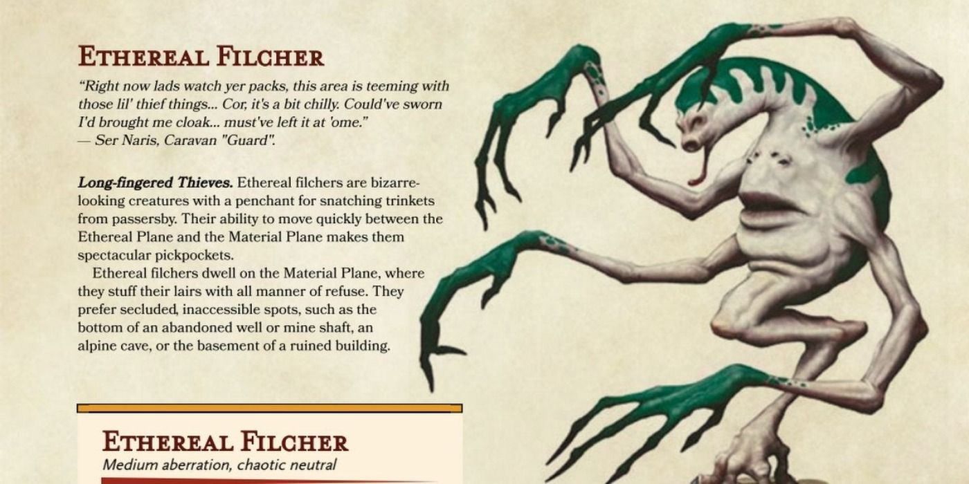 Ethereal Filcher from Dungeons and Dragons
