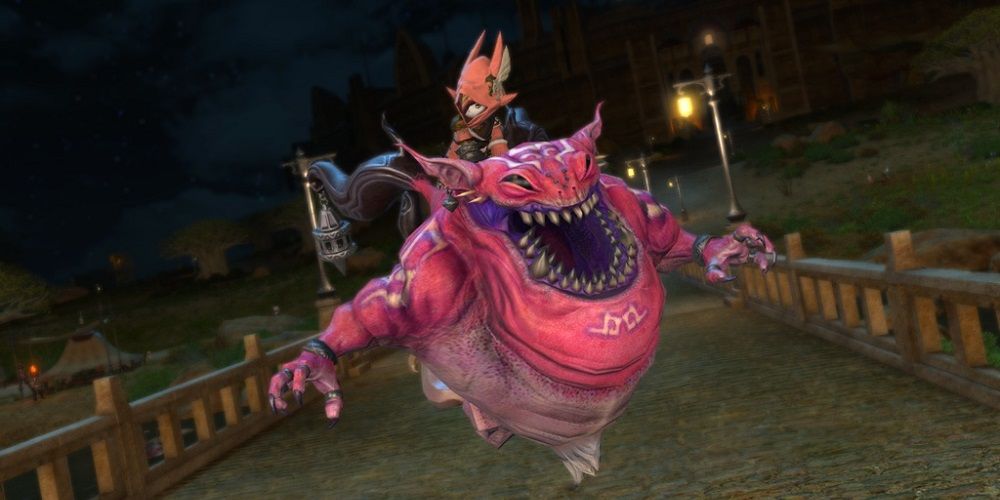 Final Fantasy 14 Typhon mount