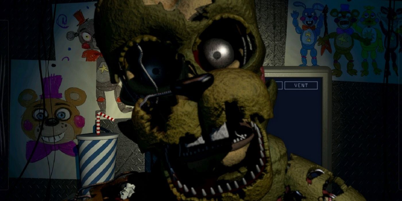 Springtrap jump scare Five Nights At Freddy's
