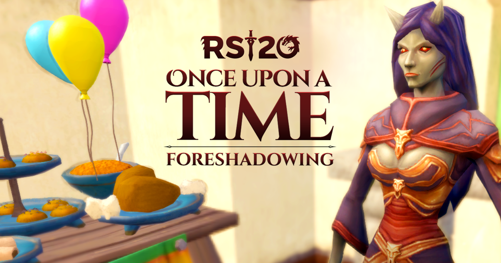 RuneScape\'s 20th Anniversary Fun The Miniquest With Celebration And Of Once Upon Skilling Continues A Time