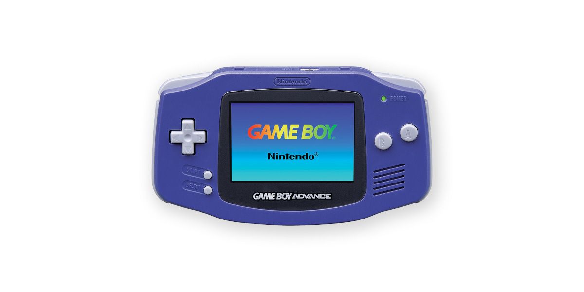 A picture of a Game Boy Advance