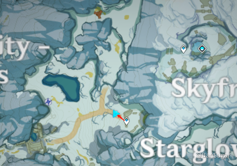 Genshin Impact Dragonspine Treasure Box Locations