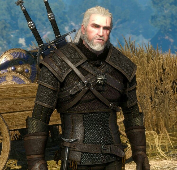 Geralt in his Kaer Morhen armor
