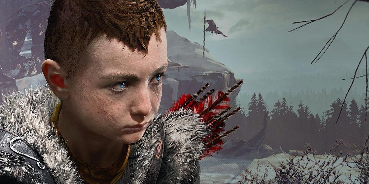 God of War Atreus deep in thought