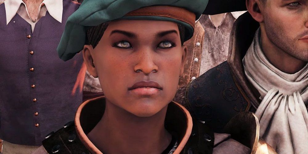 GreedFall close up of Aphra