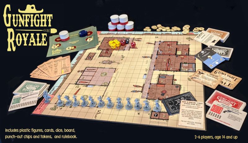 Gunfight Royale Board Game Kickstarter article image 2