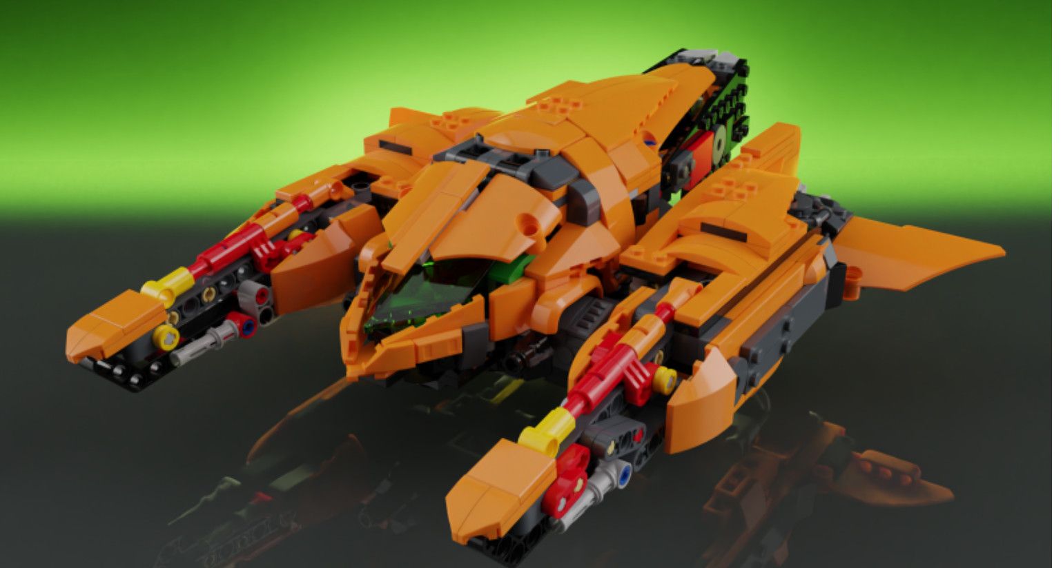 Gunship Lego from L-DI-EGO