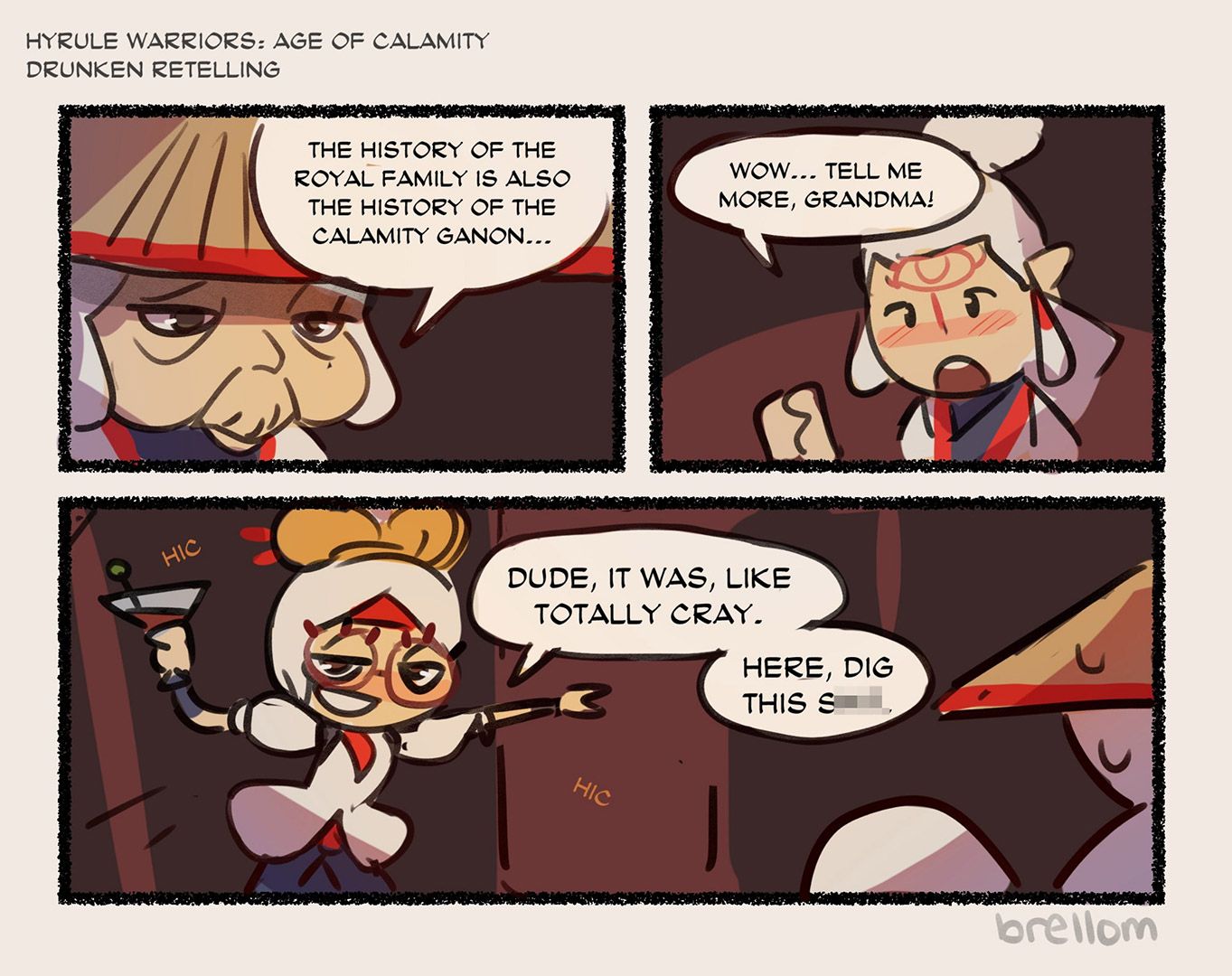 10 Hyrule Warriors: Age Of Calamity Comics That Are Too Hilarious For Words