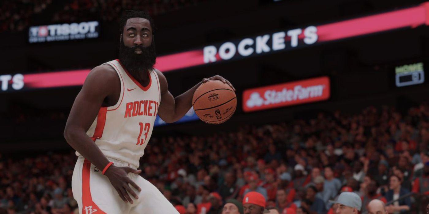 James Harden Rockets In NBA 2K