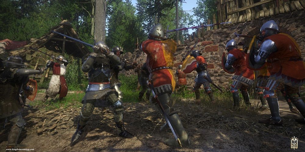 Kingdom Come Deliverance battle scene