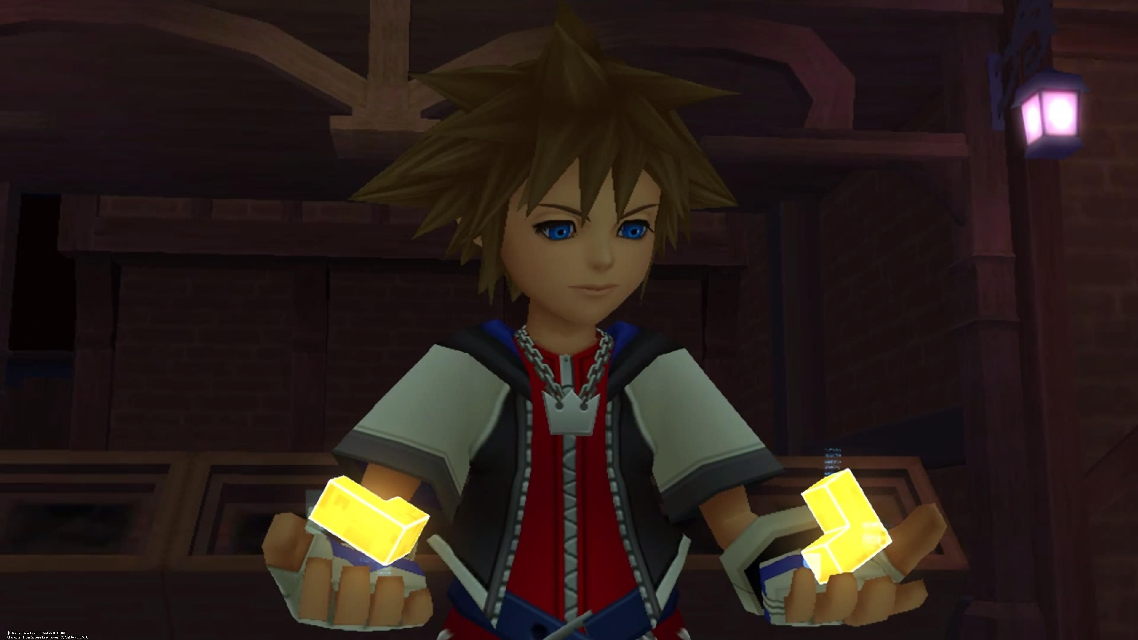 Kingdom Hearts Re Coded Traverse Town Sora PS5